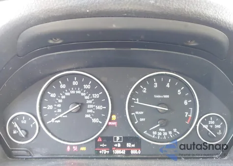 2017 BMW 320I из США, поврежденный, VIN WBA8E1G50HNU12491